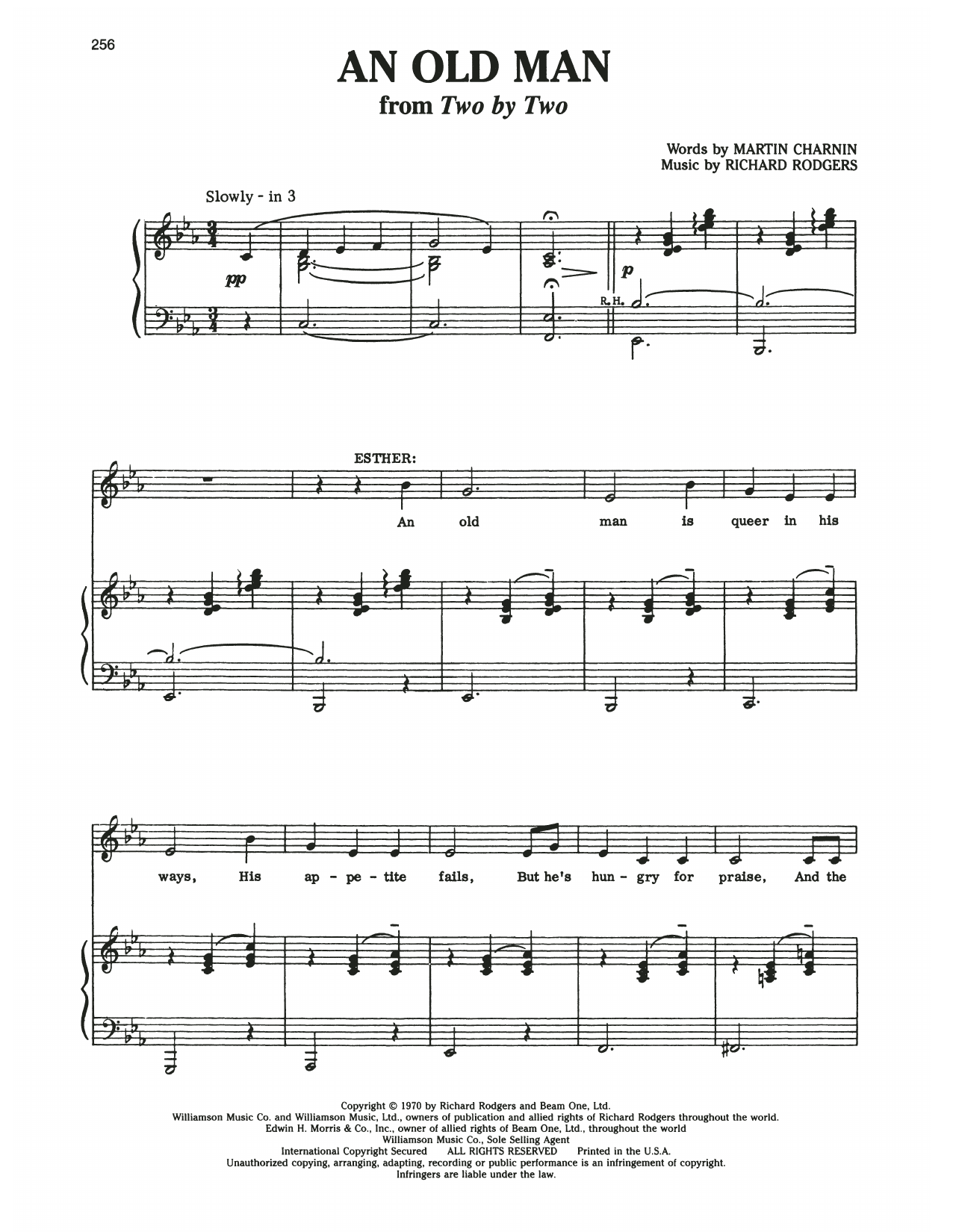 An Old Man (from Two By Two)