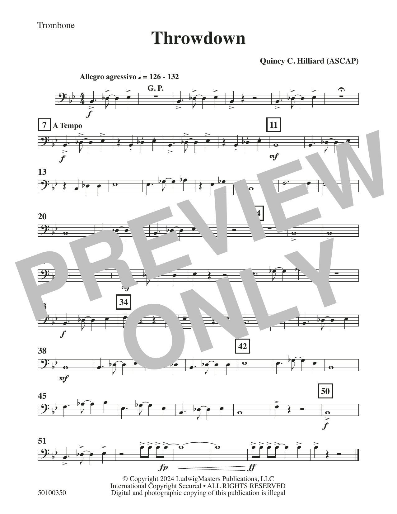 Throwdown - Trombone