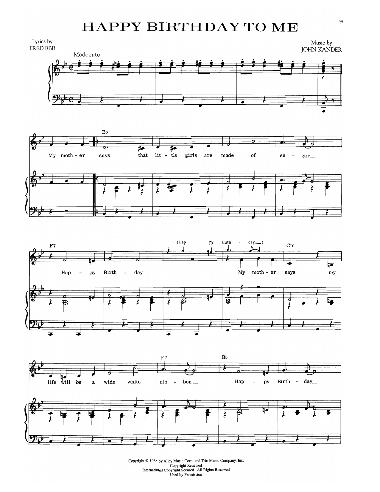 Happy Birthday To Me (from Zorba)