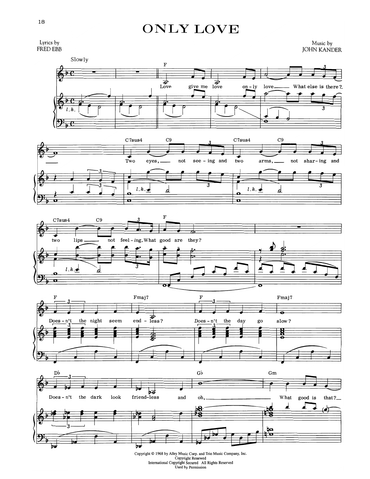 Only Love (from Zorba)