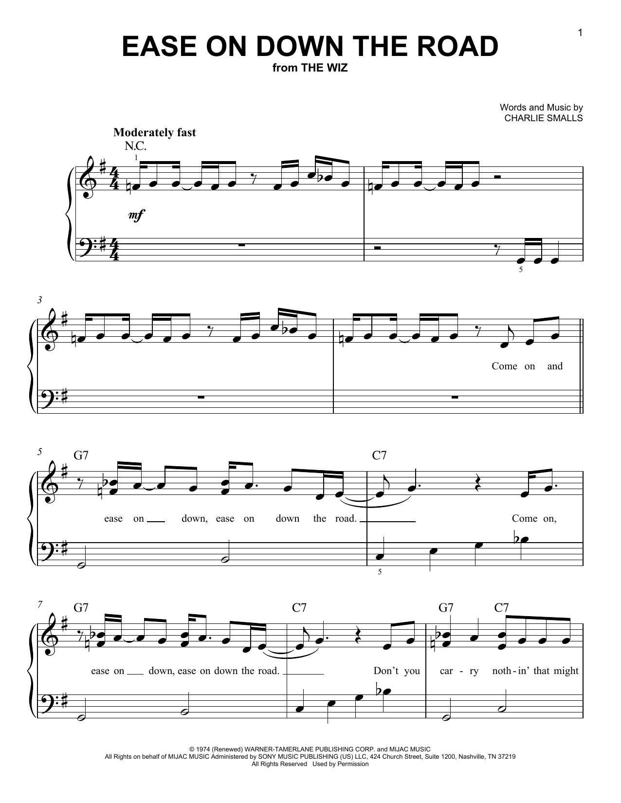 Ease On Down The Road (from The Wiz)