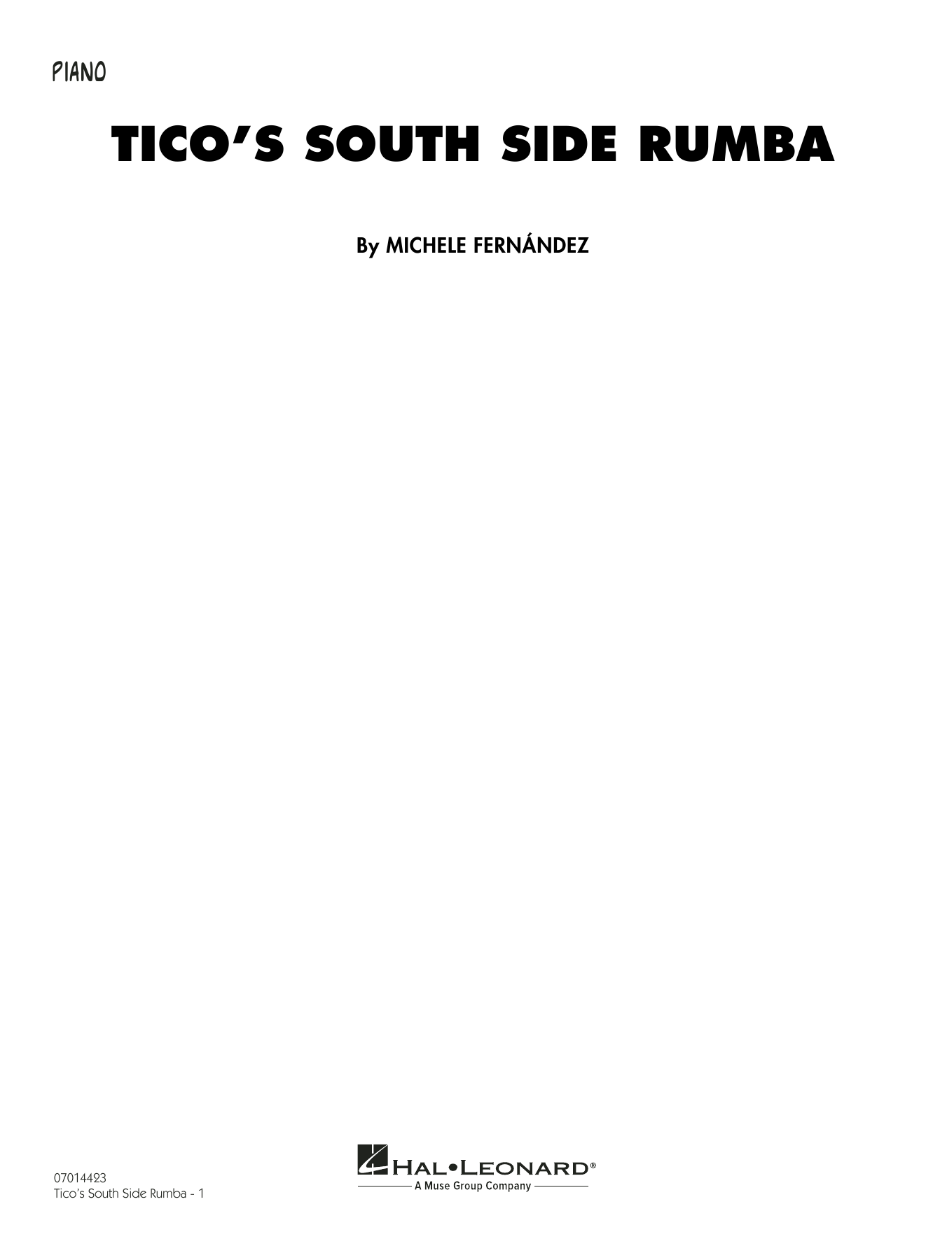 Tico's South Side Rumba - Piano