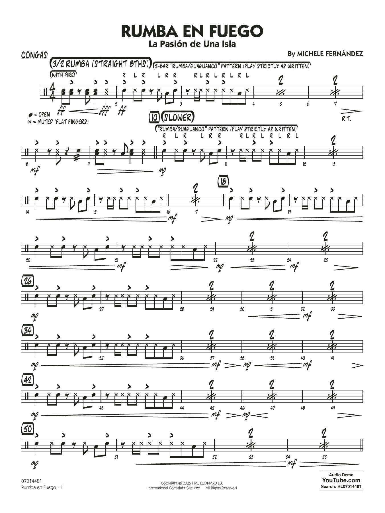 Rumba En Fuego - Congas