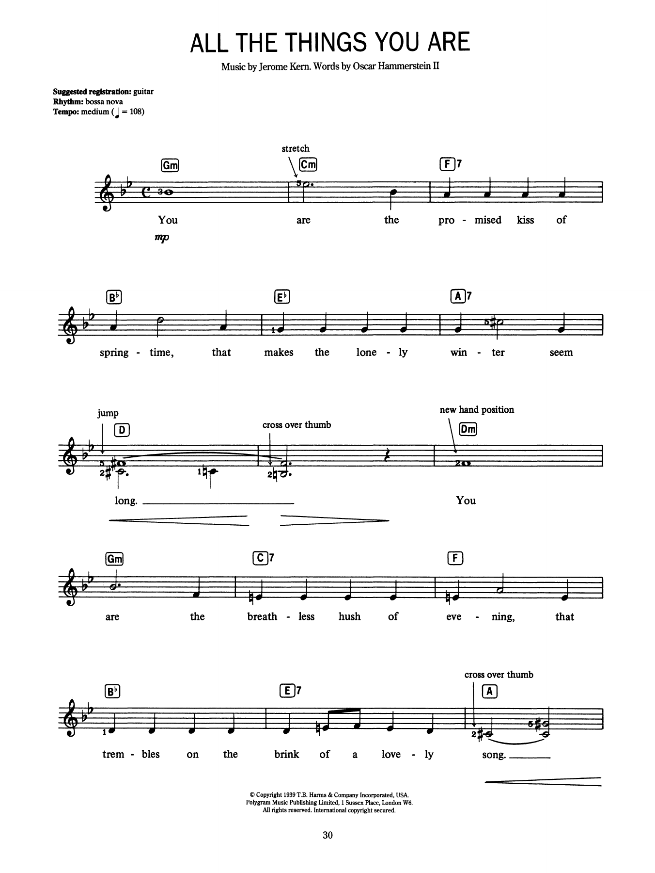 All The Things You Are