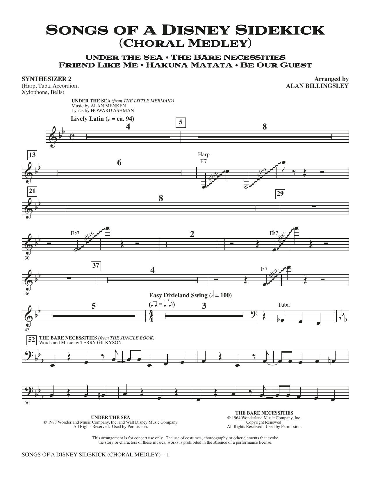 Songs of a Disney Sidekick (Choral Medley) - Synthesizer II