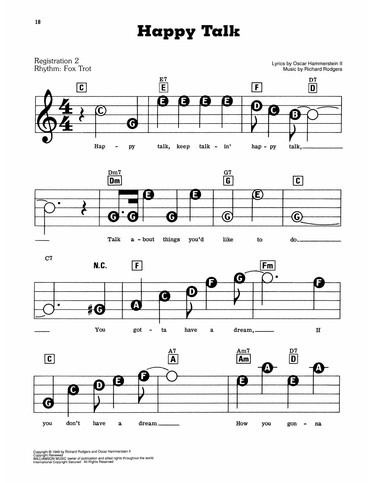 Happy Talk (from South Pacific)