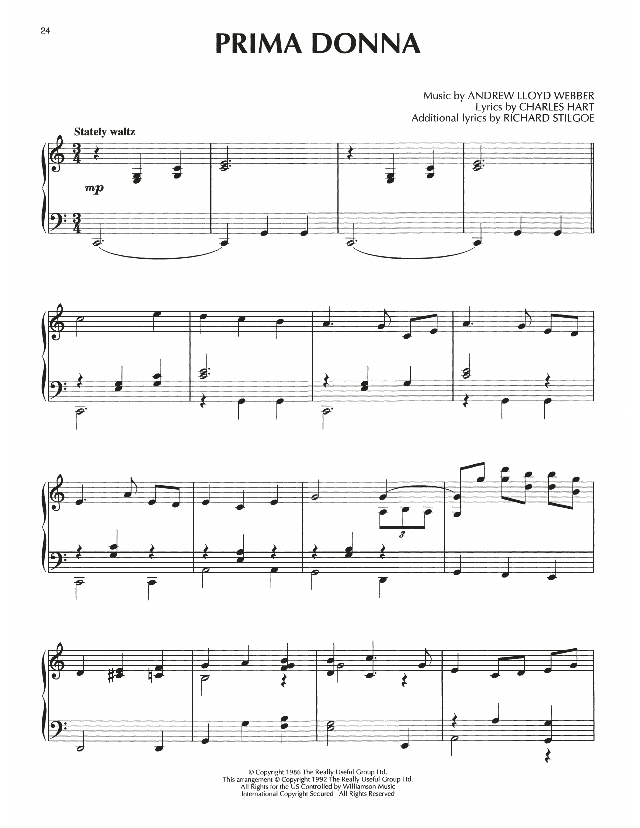 Prima Donna (from The Phantom Of The Opera)