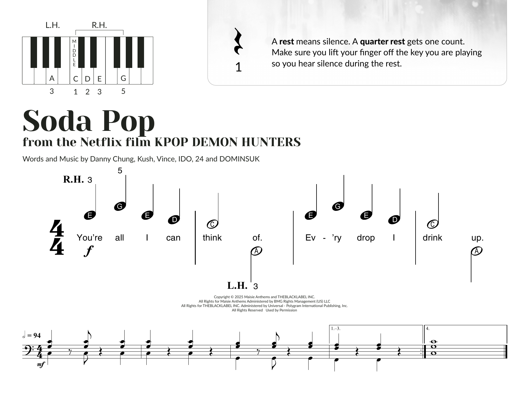 Soda Pop (from KPop Demon Hunters)