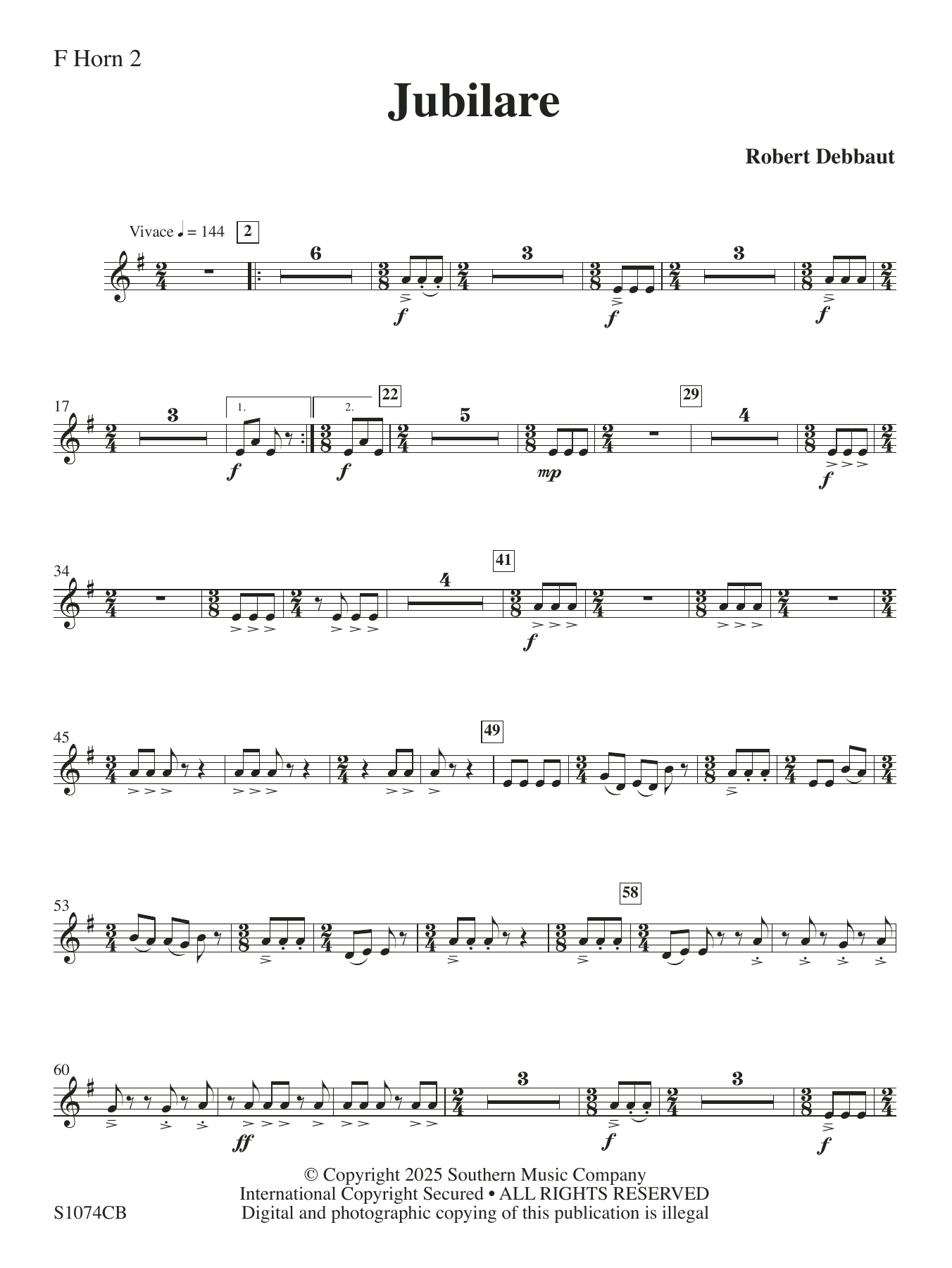 Jubilare - Horn 2