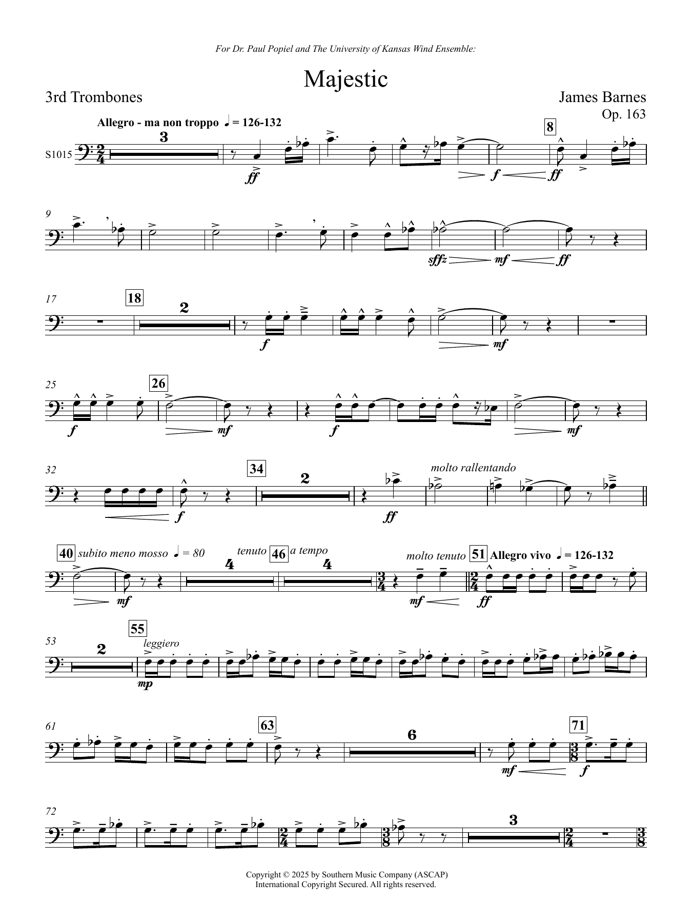 Majestic - Trombone 3