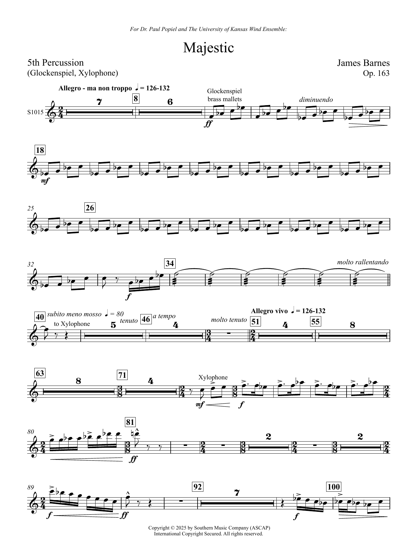 Majestic - Percussion 5