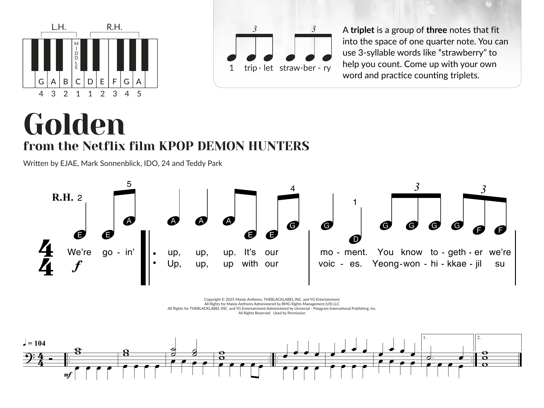 Golden (from KPop Demon Hunters)