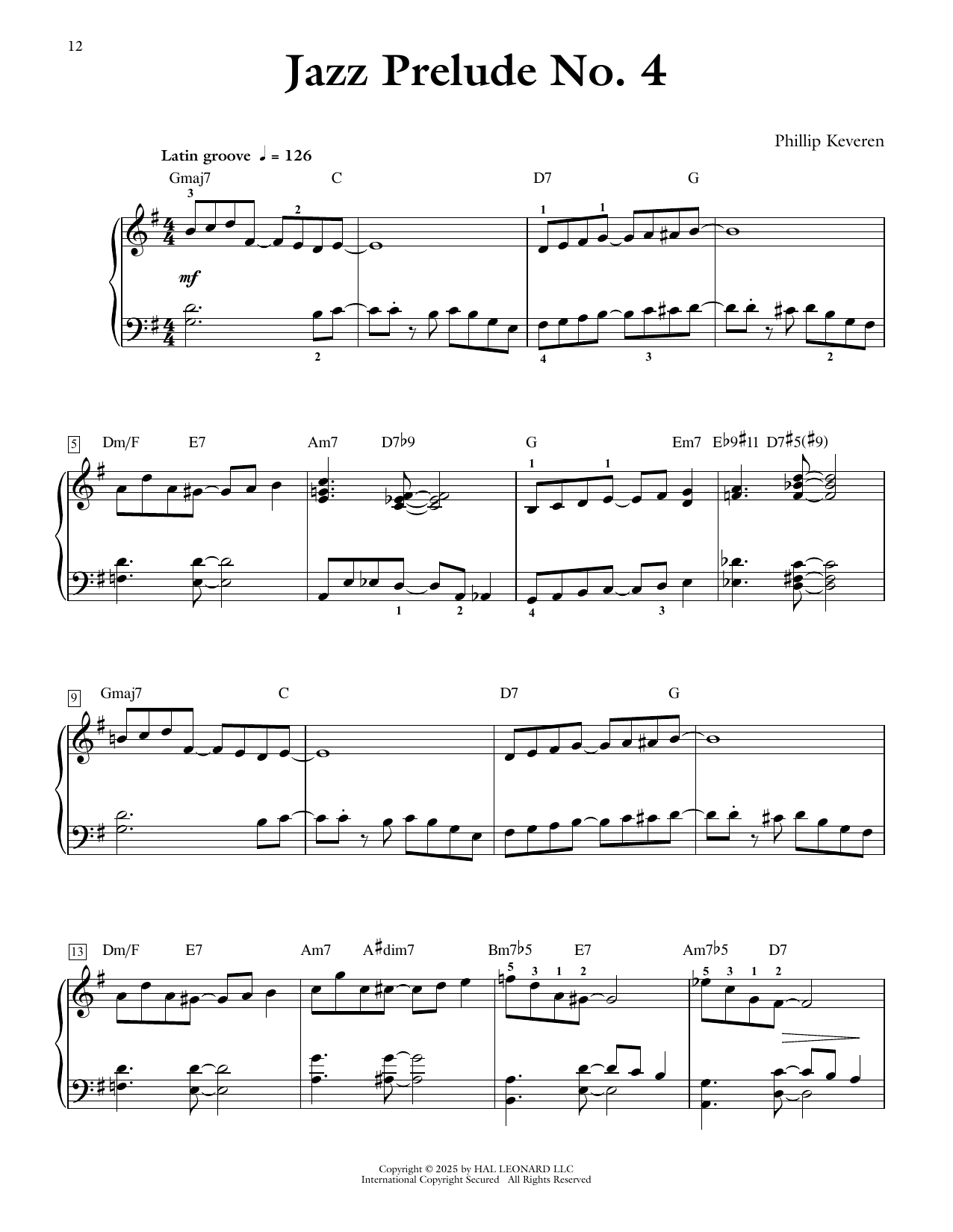 Jazz Prelude No. 4