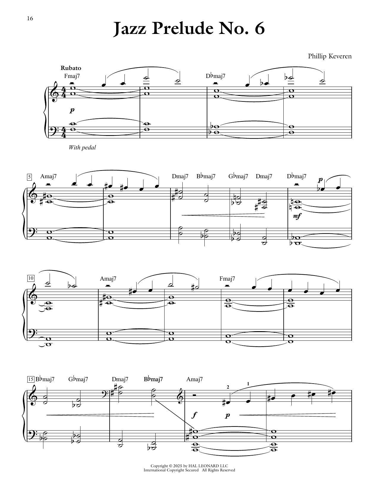 Jazz Prelude No. 6