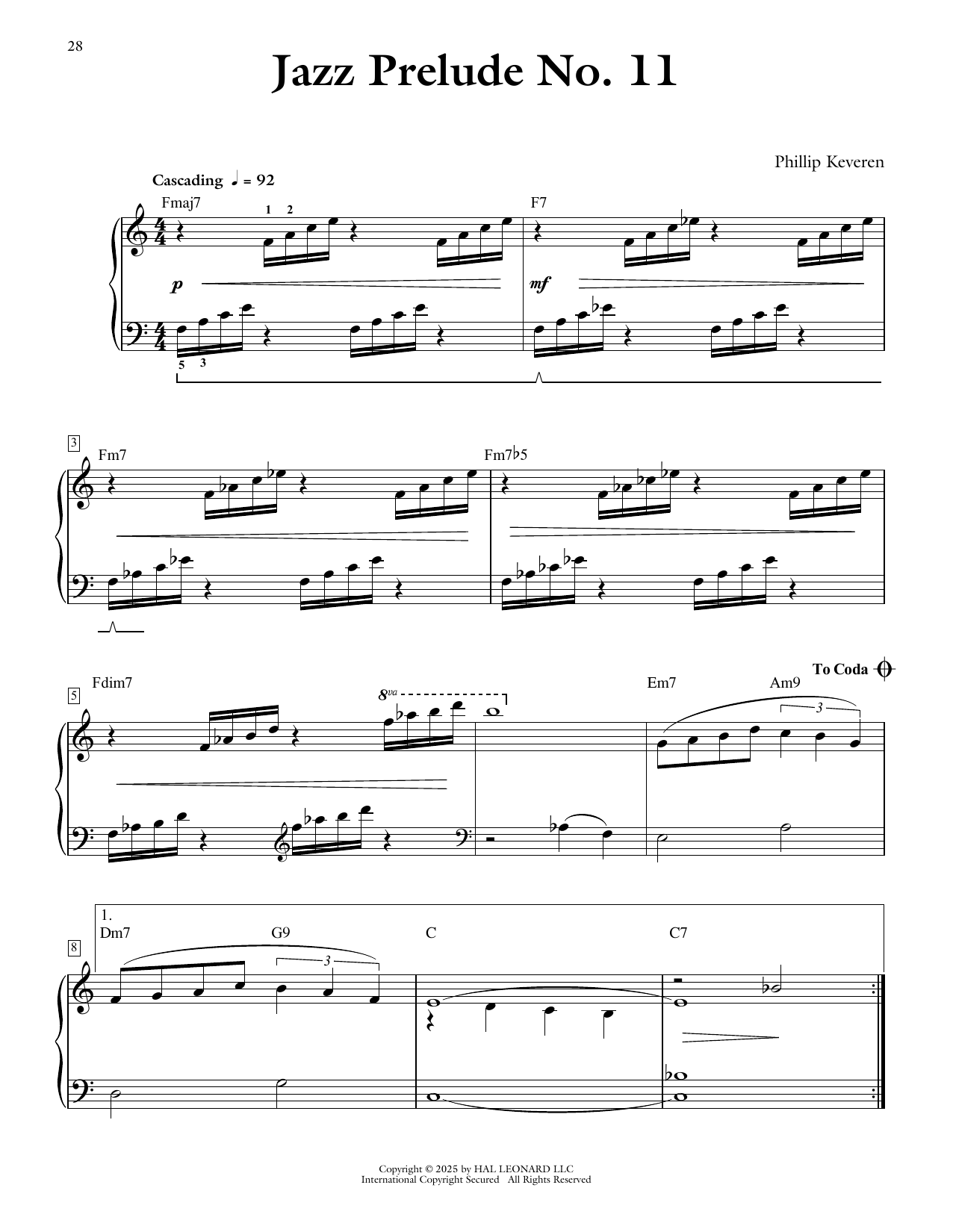 Jazz Prelude No. 11