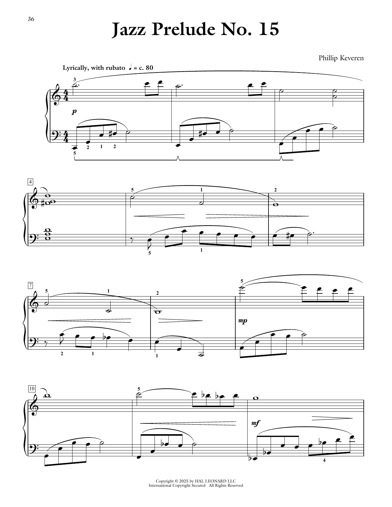 Jazz Prelude No. 15