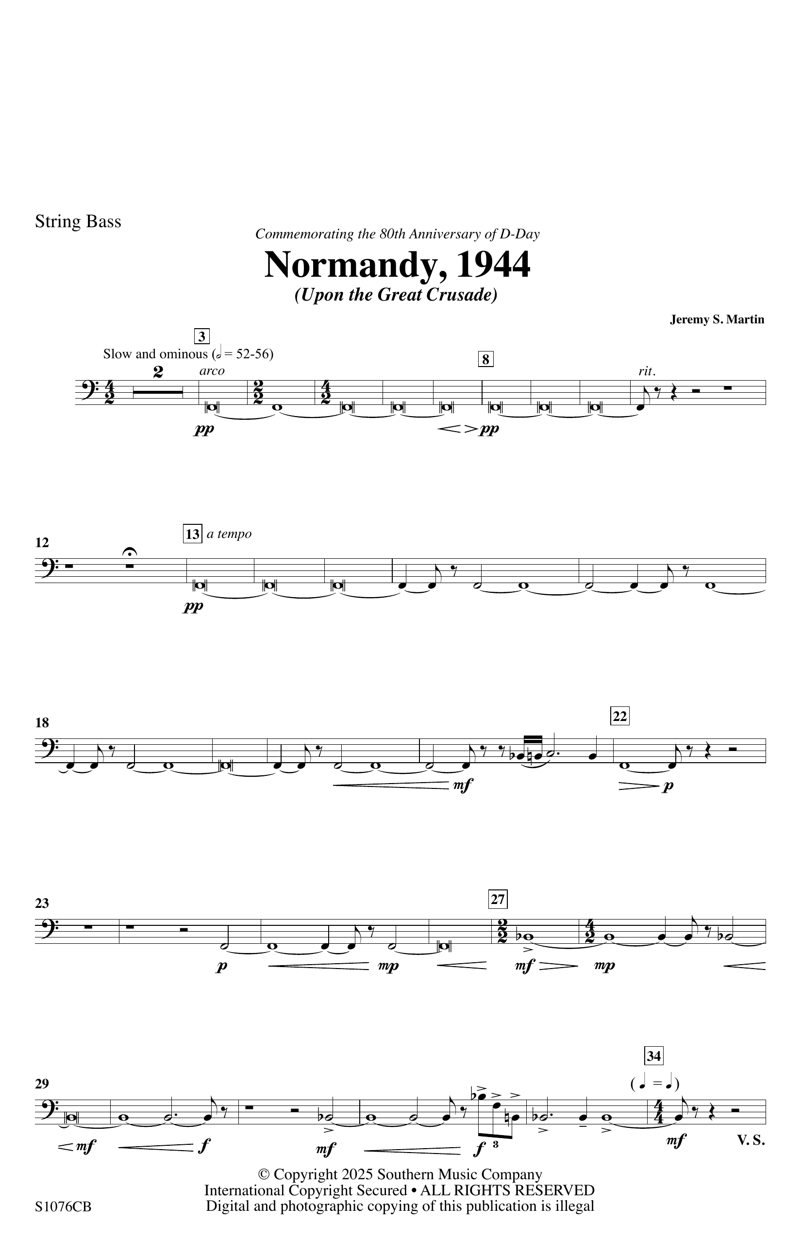 Normandy 1944 - String Bass