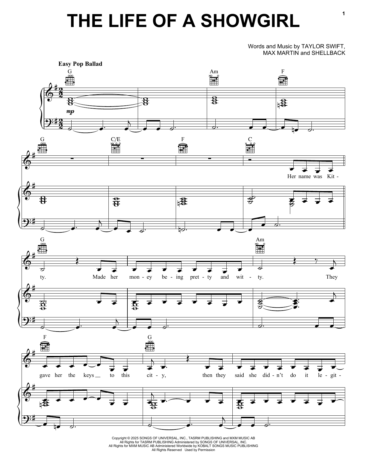 The Life Of A Showgirl (feat. Sabrina Carpenter)