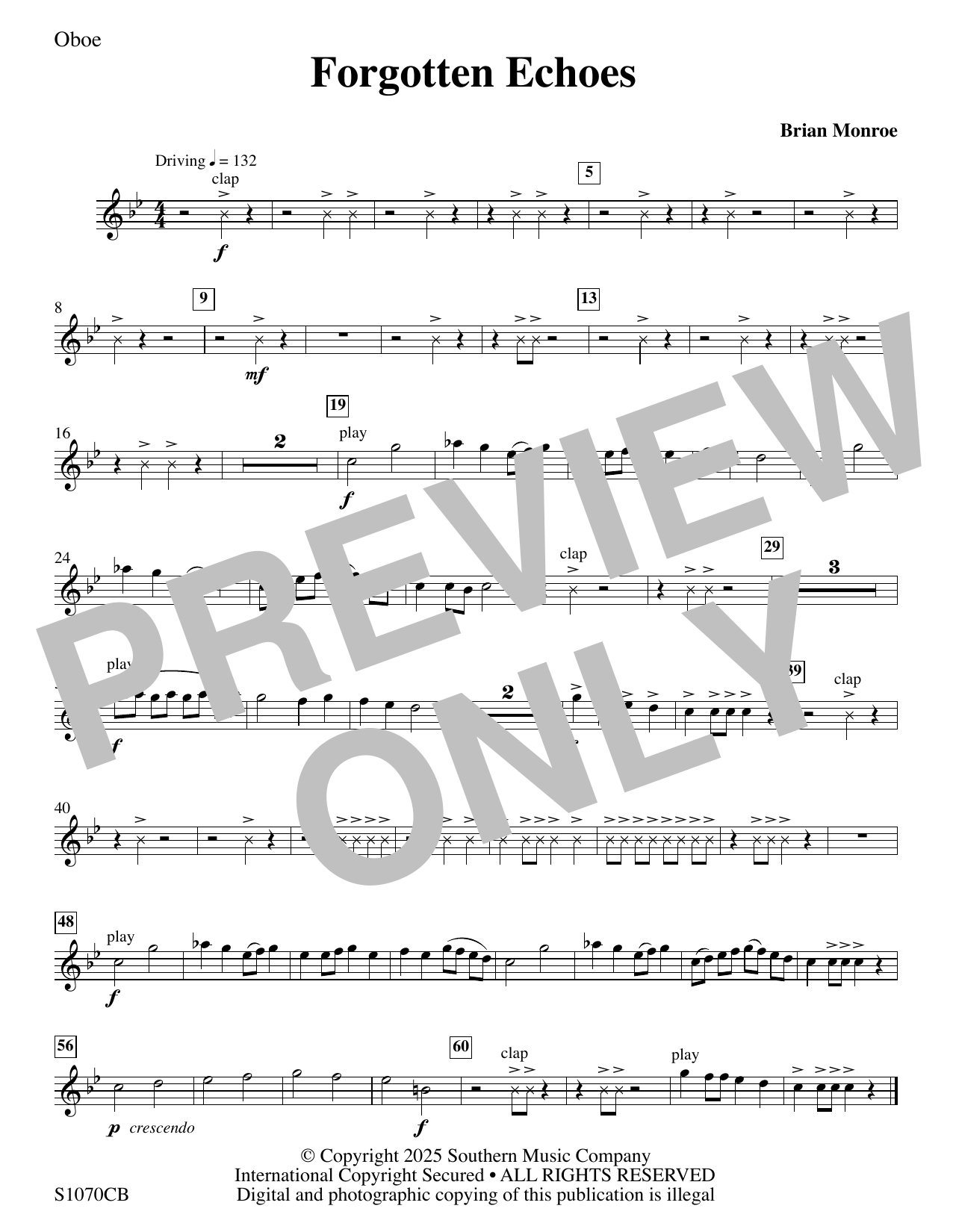 Forgotten Echoes - Oboe