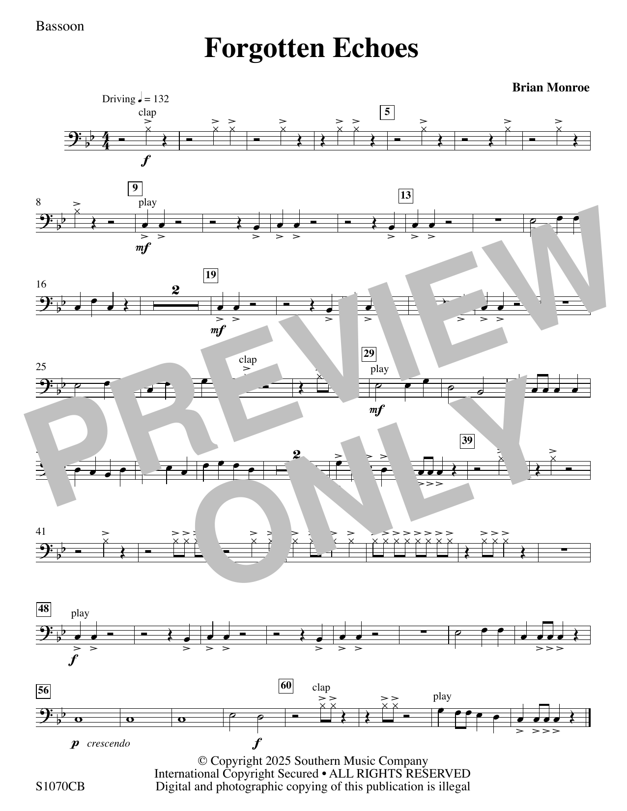 Forgotten Echoes - Bassoon