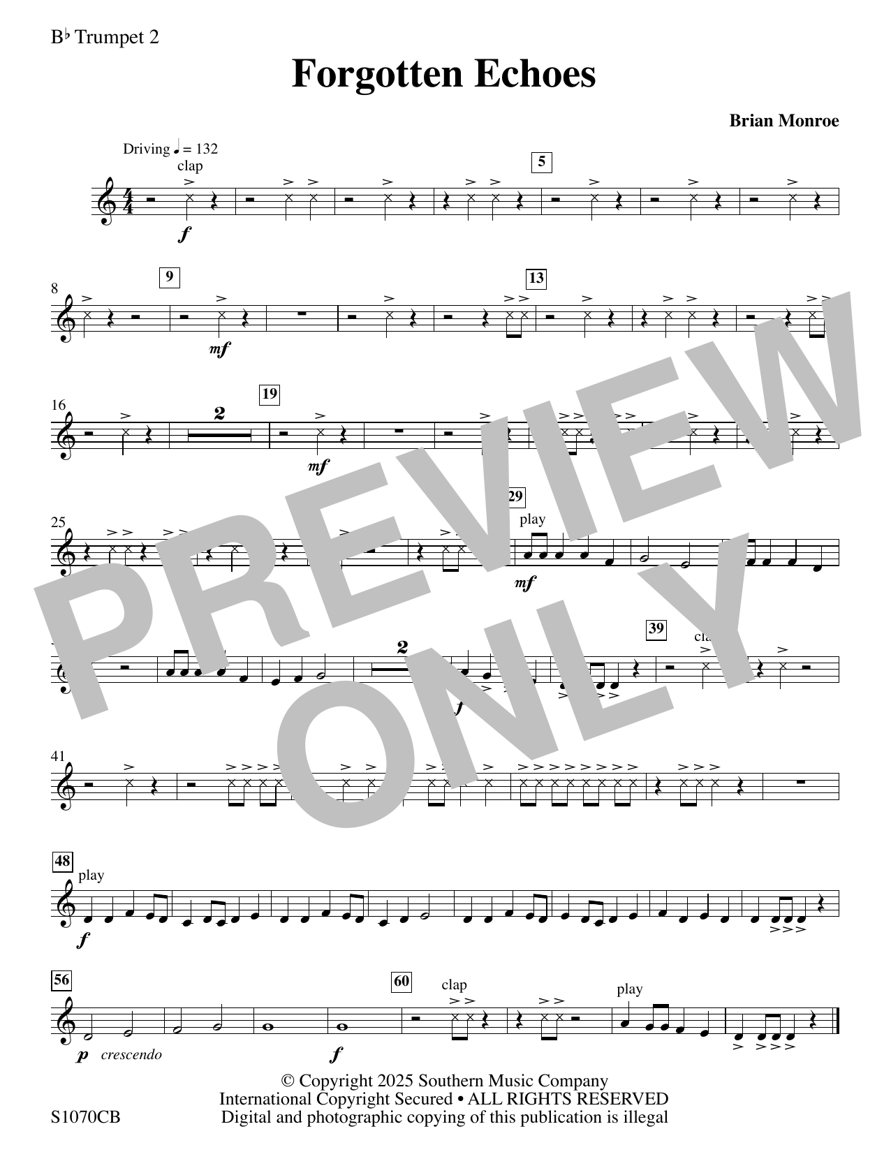 Forgotten Echoes - Trumpet 2