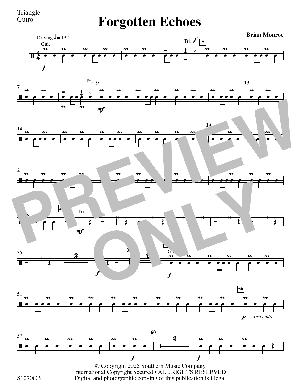 Forgotten Echoes - Percussion