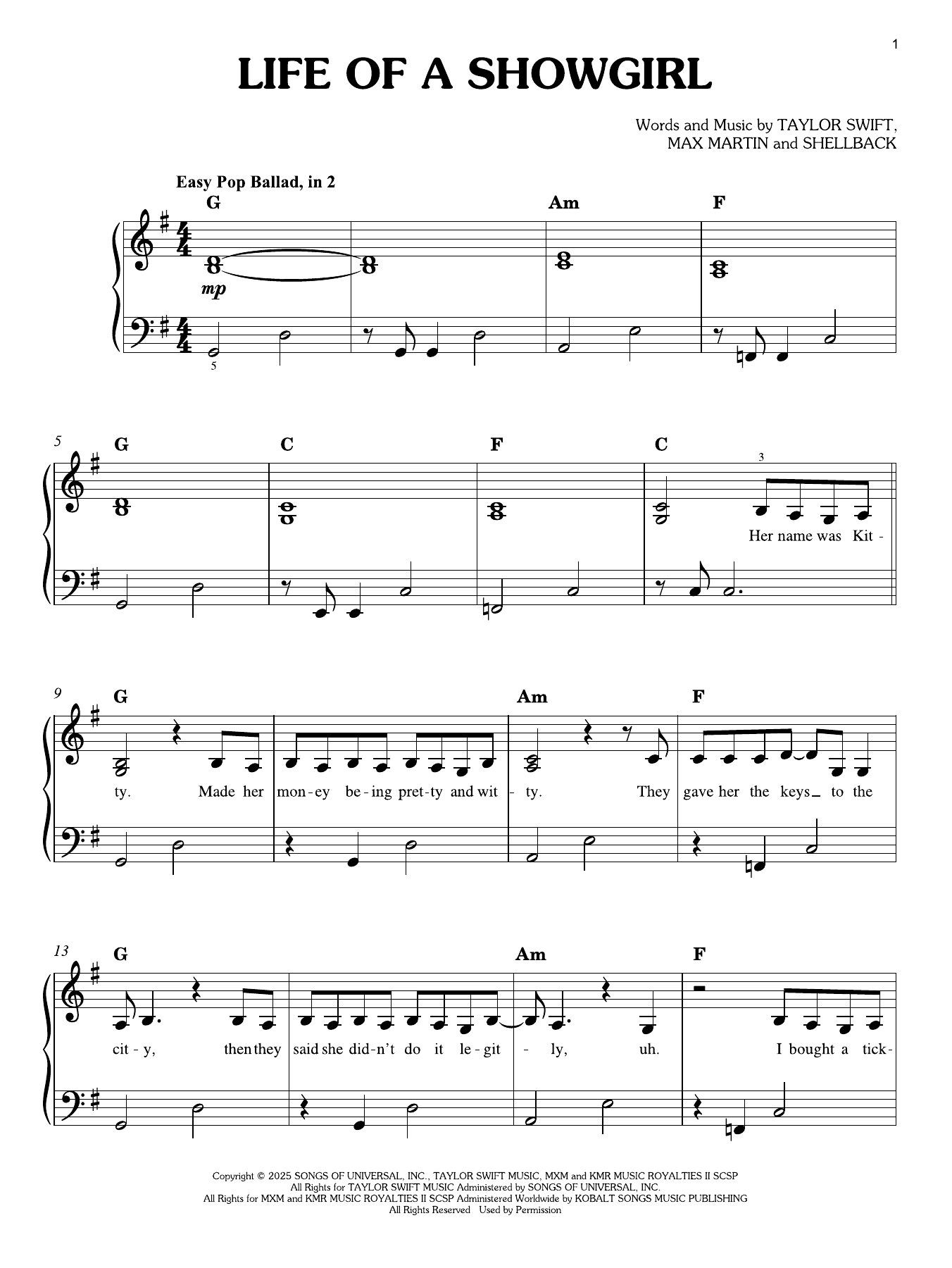 The Life Of A Showgirl (feat. Sabrina Carpenter)