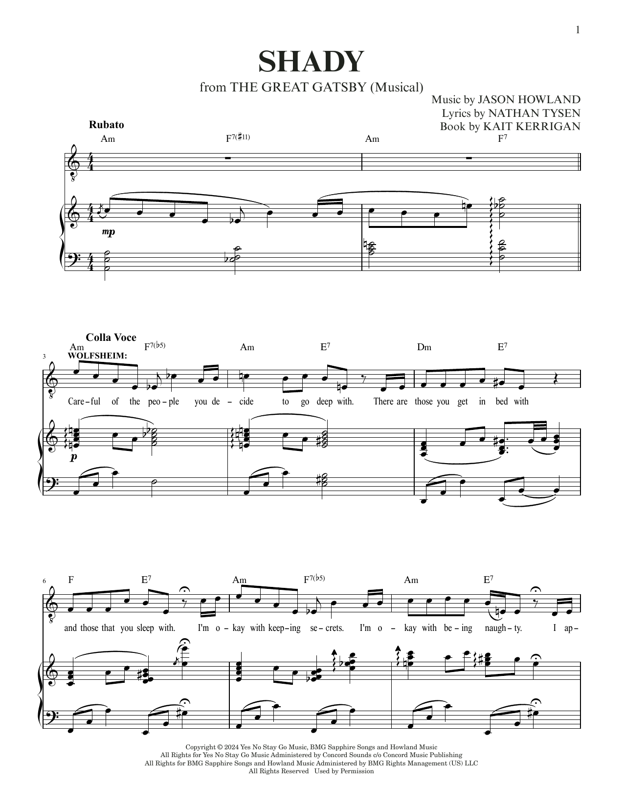 Shady (from The Great Gatsby)