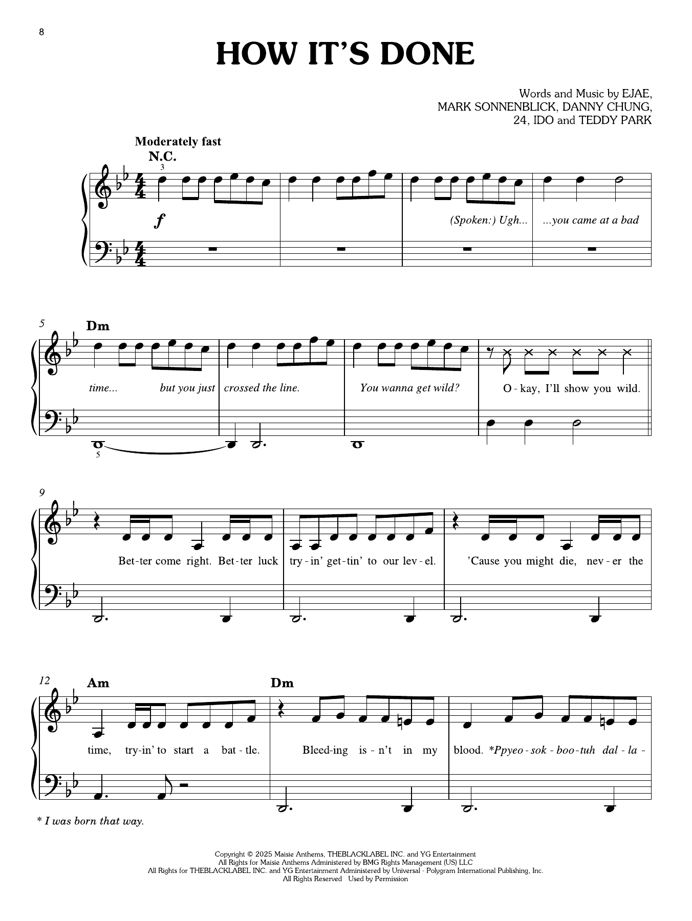 How It's Done (from KPop Demon Hunters)