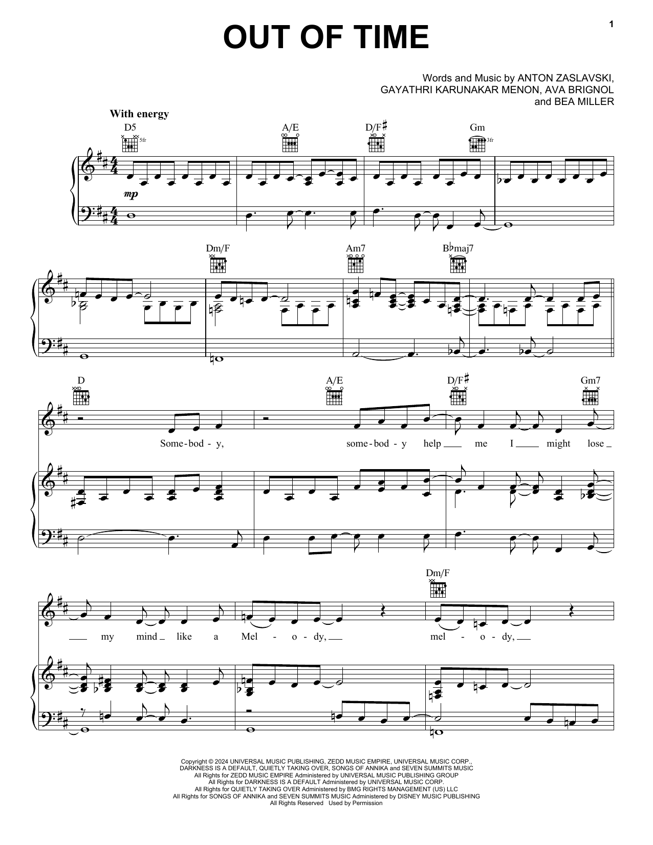 Out Of Time (feat. Bea Miller)