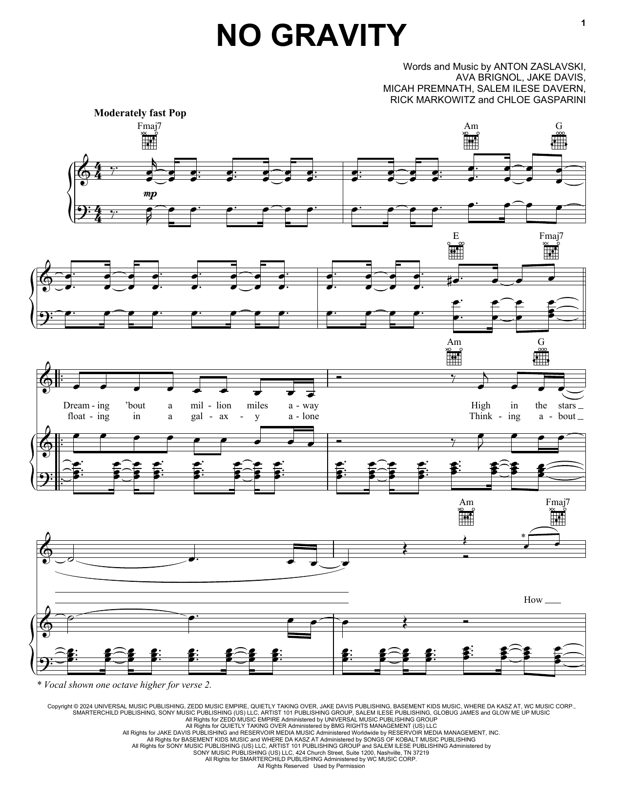 No Gravity (feat. Bava)