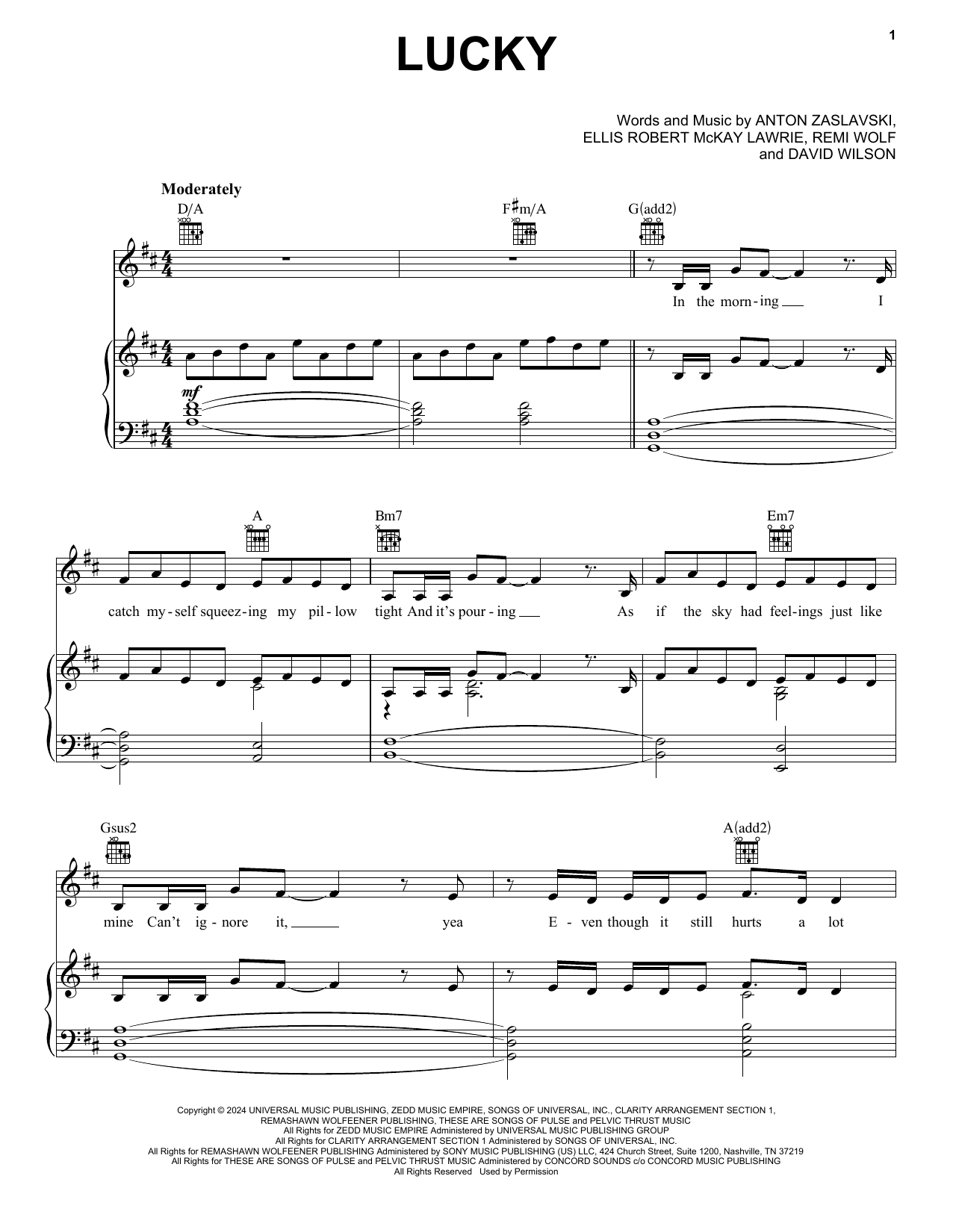 Lucky (feat. Remi Wolf)