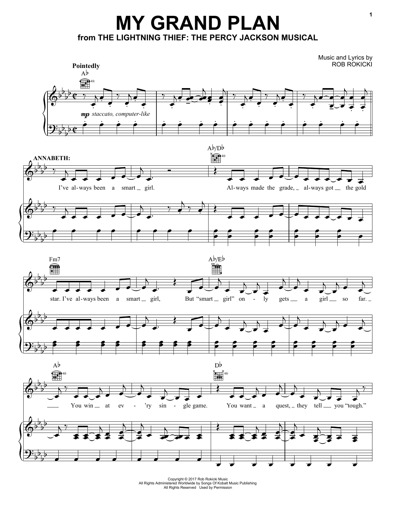 My Grand Plan (from The Lightning Thief: The Percy Jackson Musical)