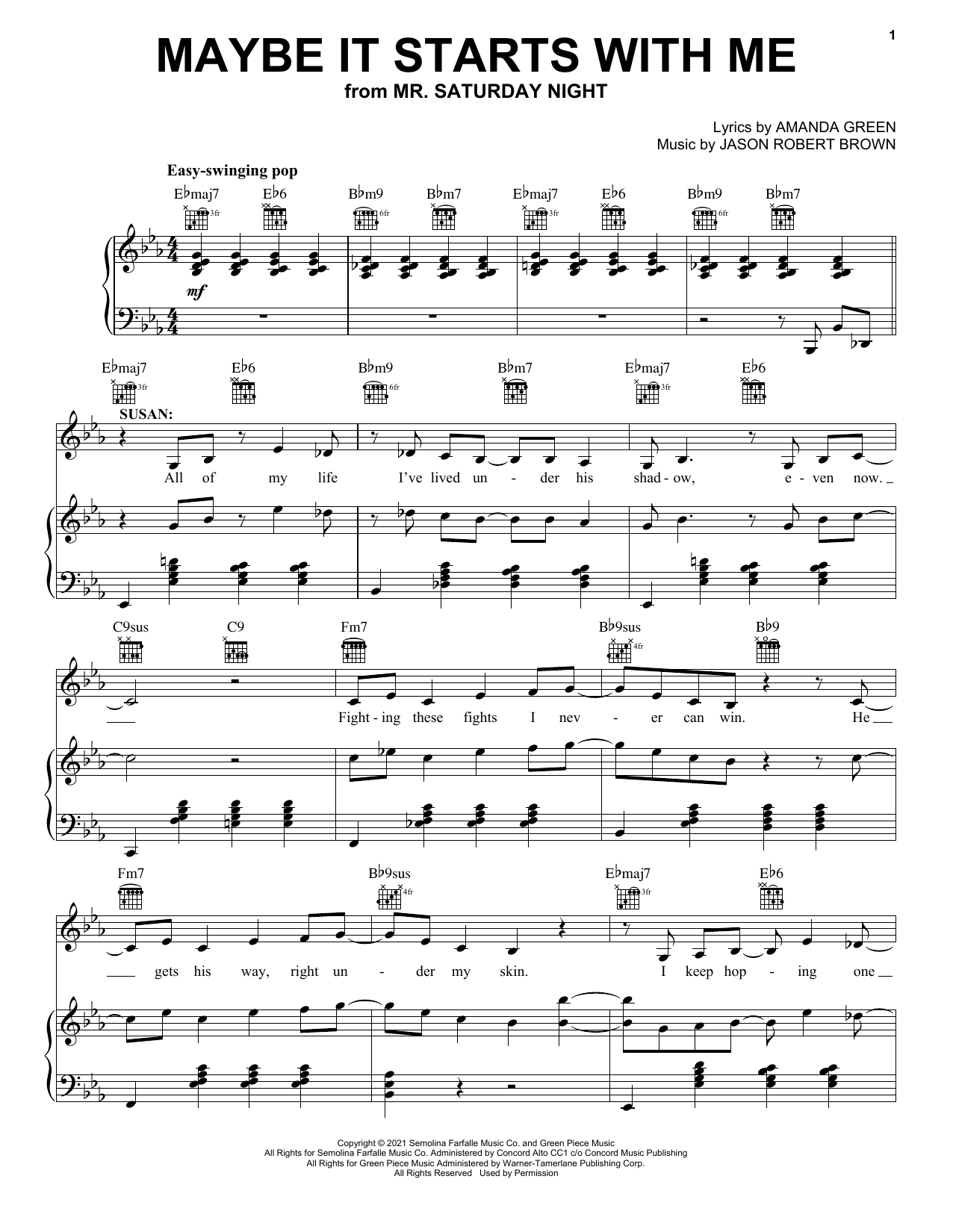 Maybe It Starts With Me (from Mr. Saturday Night)