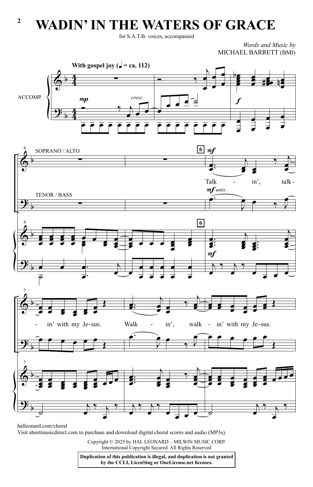 Wadin' In The Waters Of Grace