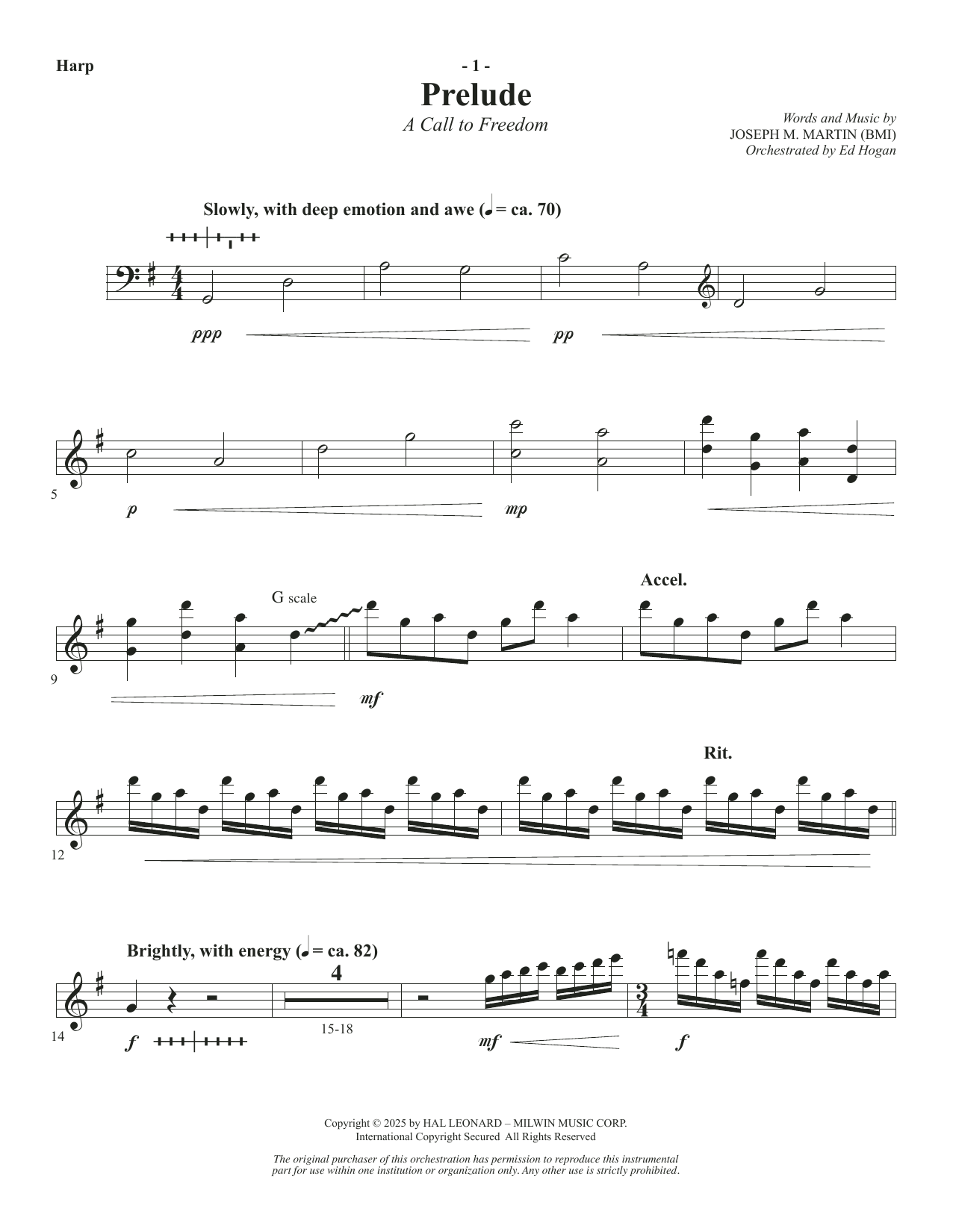 The Four Freedoms - Harp