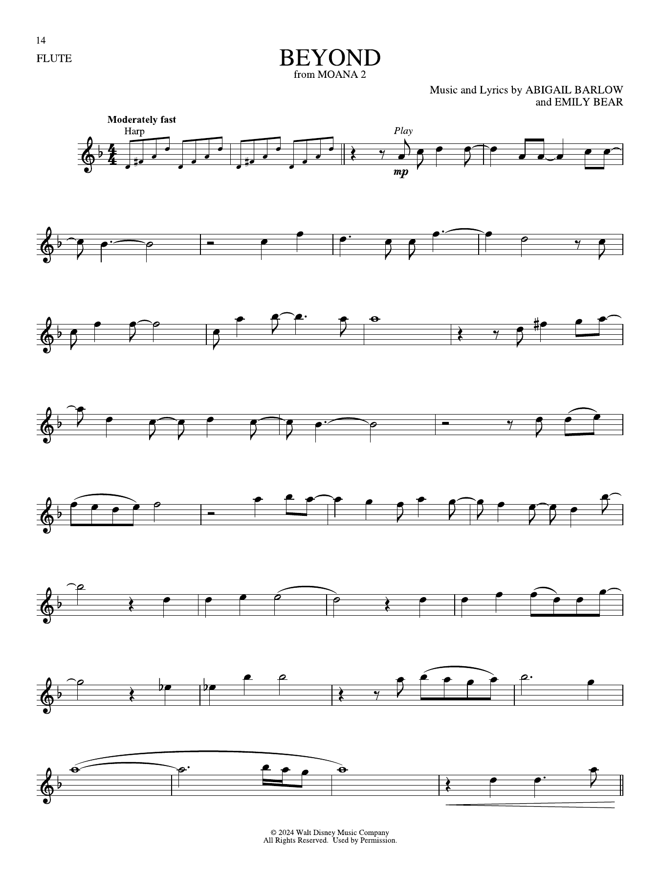 Beyond (from Moana 2)