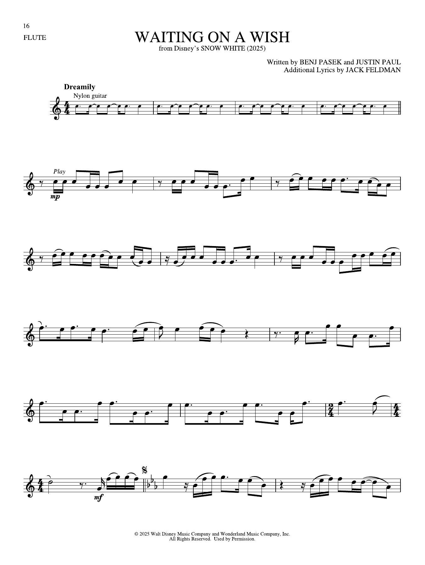 Waiting On A Wish (from Snow White) (2025)