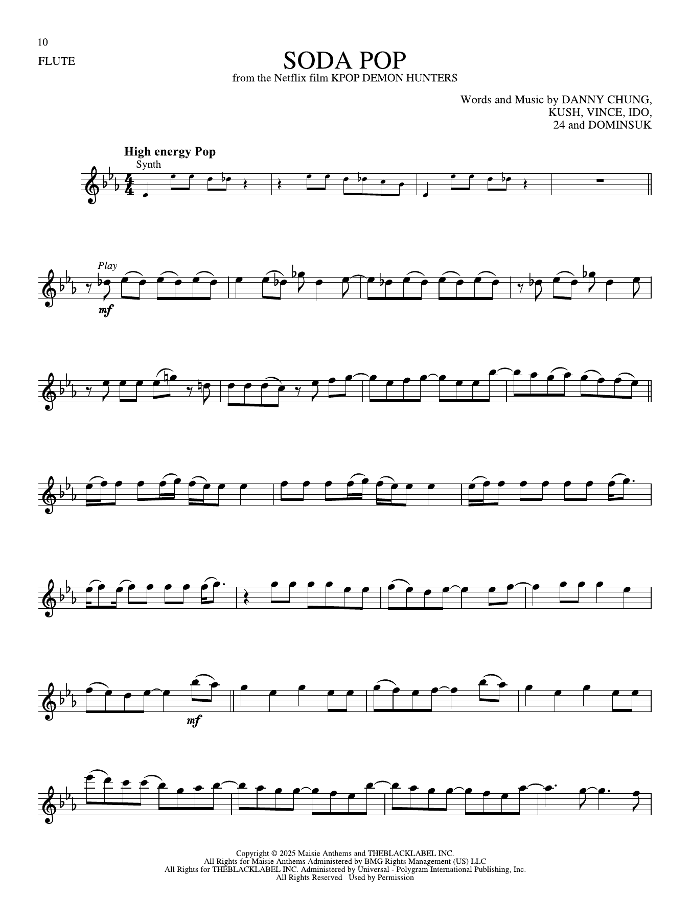 Soda Pop (from KPop Demon Hunters)