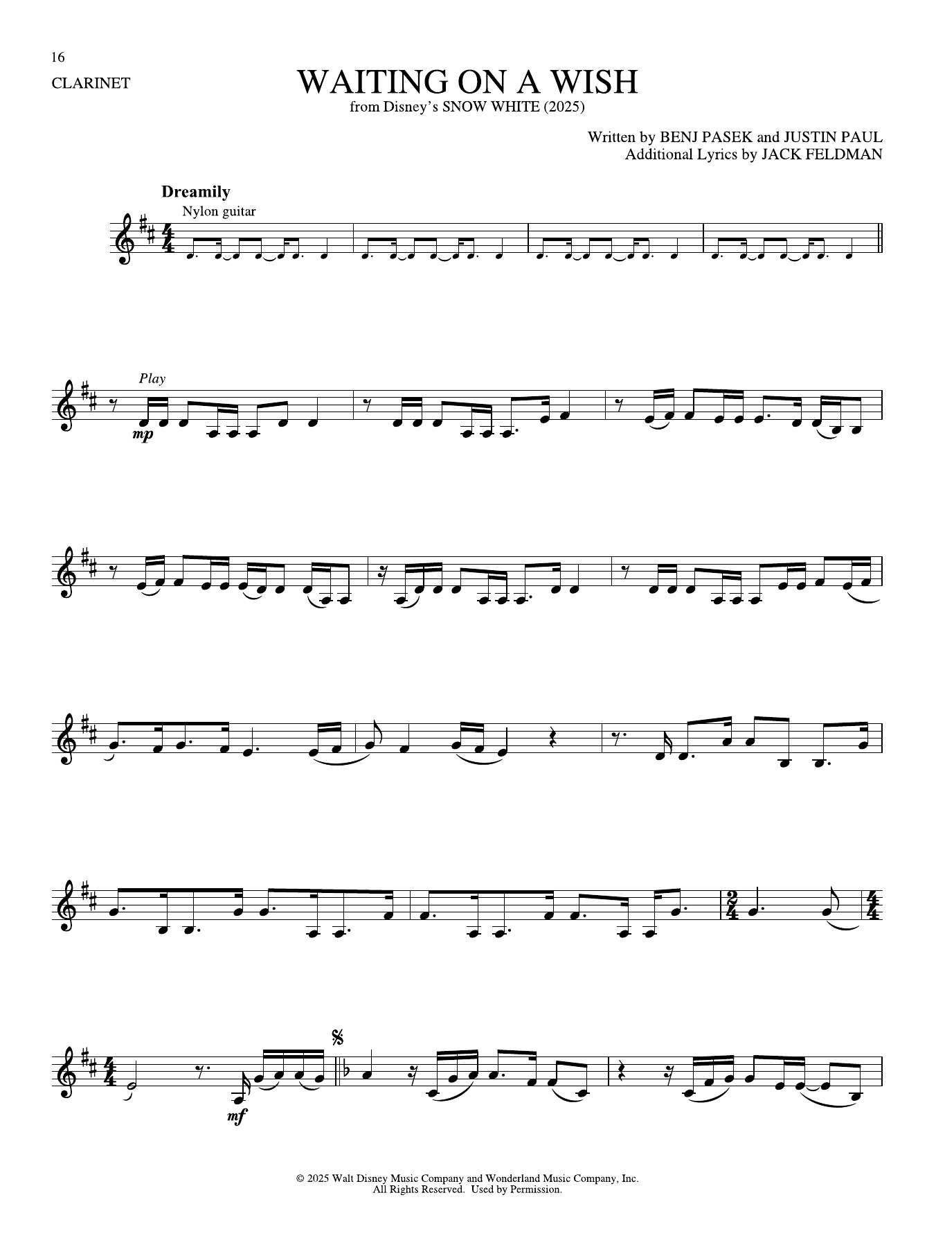 Waiting On A Wish (from Snow White) (2025)