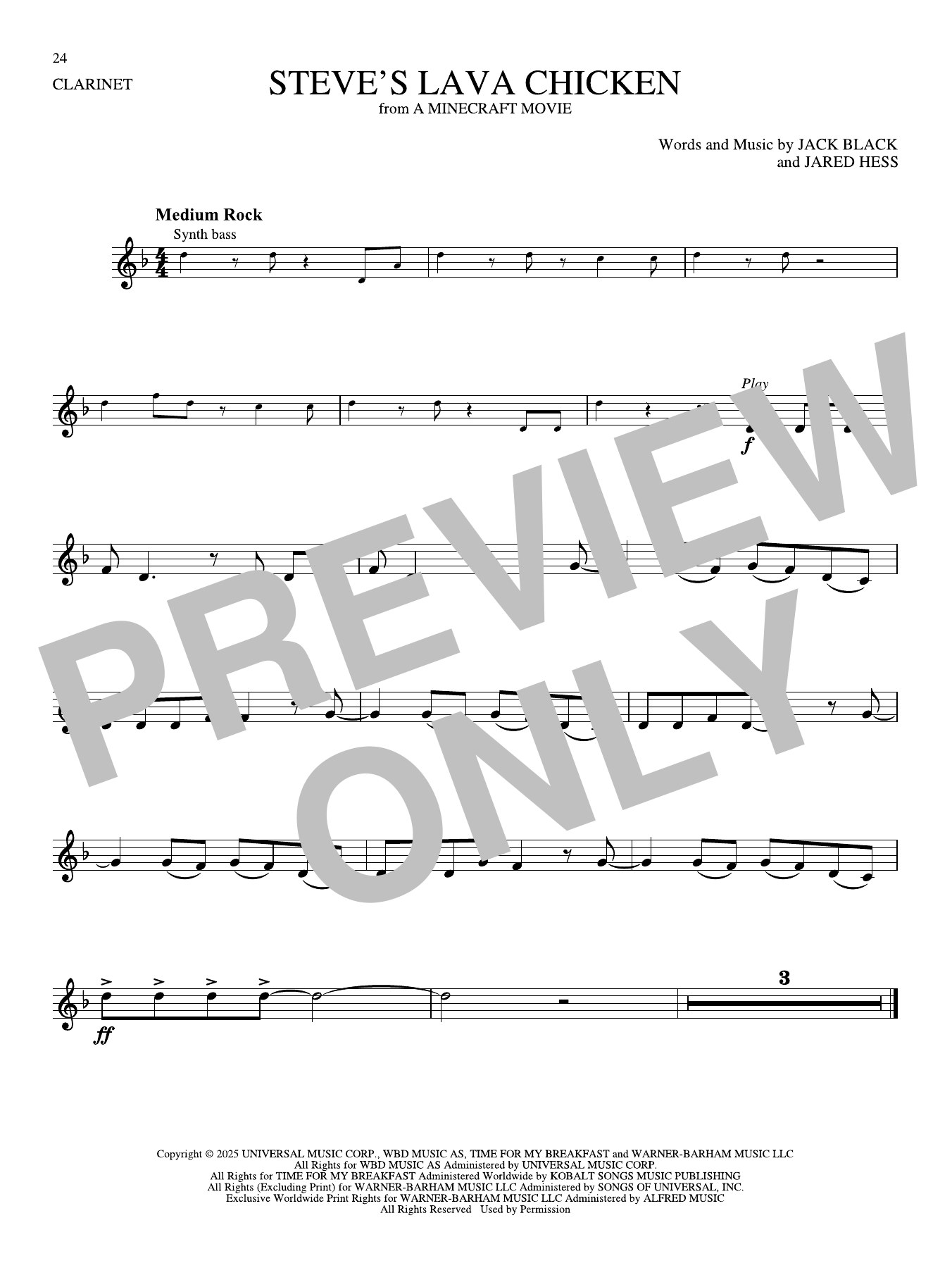 Steve's Lava Chicken (from A Minecraft Movie)