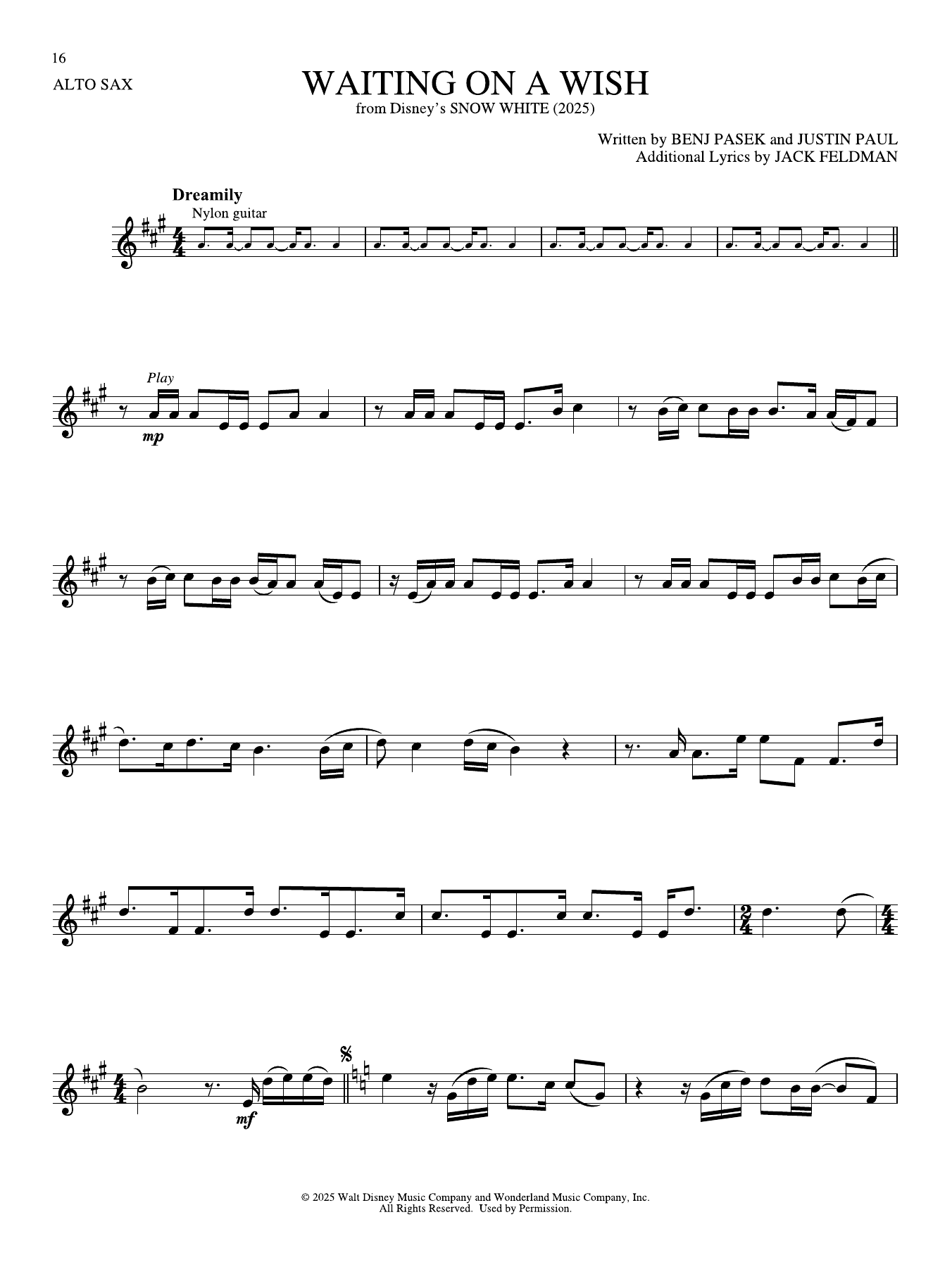 Waiting On A Wish (from Snow White) (2025)