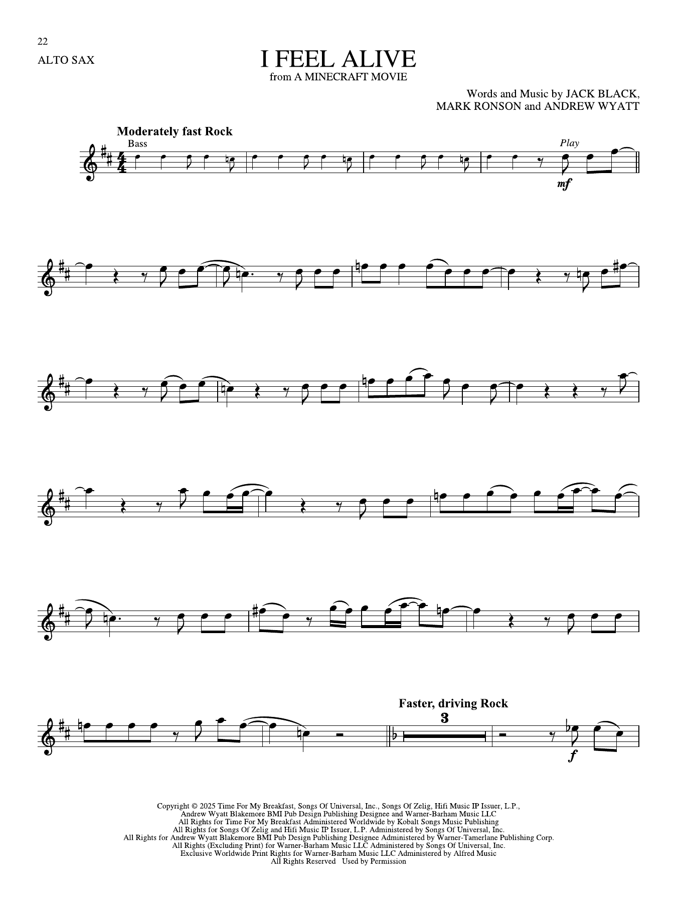 I Feel Alive (from A Minecraft Movie)