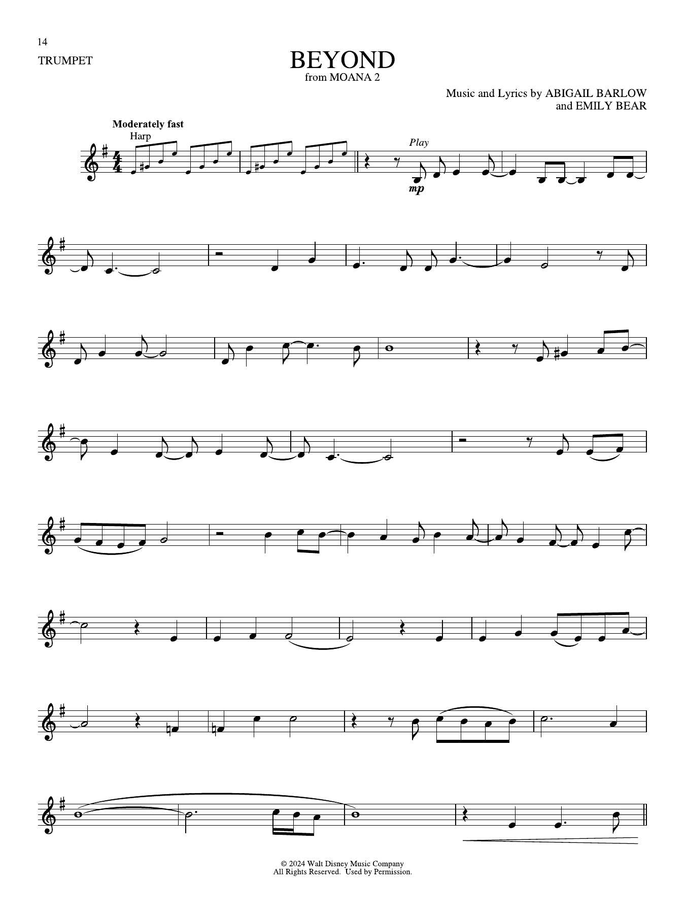 Beyond (from Moana 2)