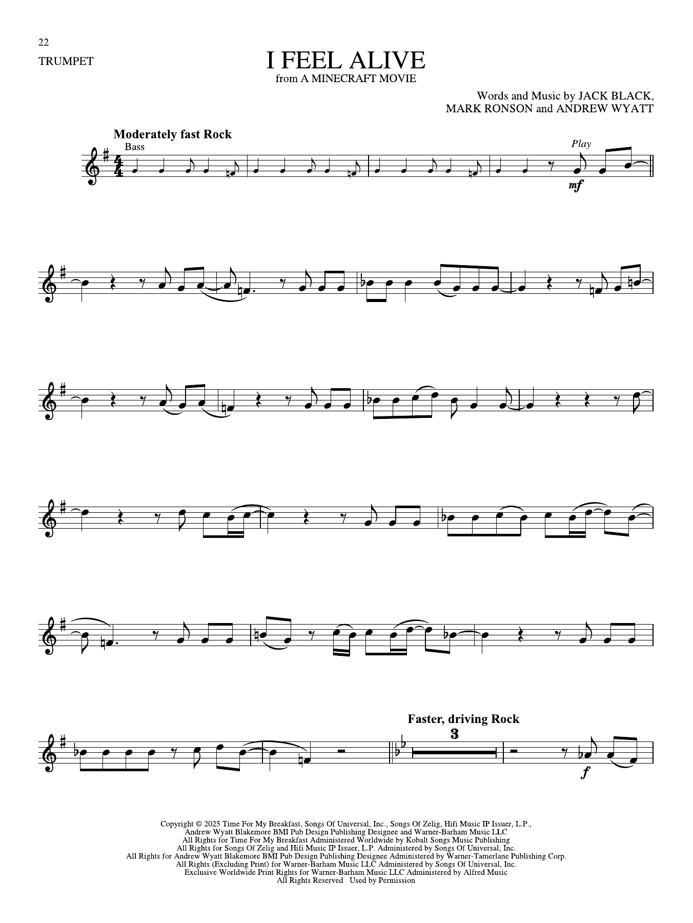 I Feel Alive (from A Minecraft Movie)