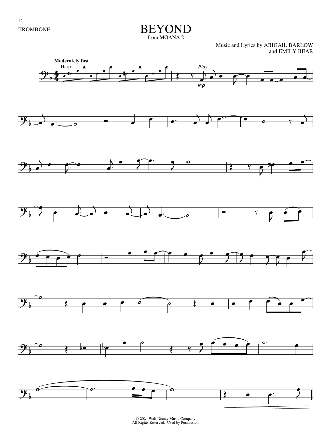 Beyond (from Moana 2)