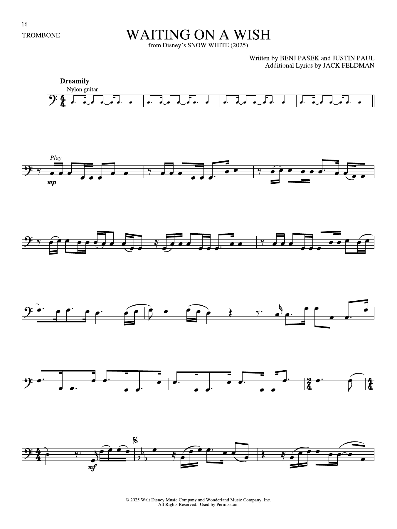 Waiting On A Wish (from Snow White) (2025)