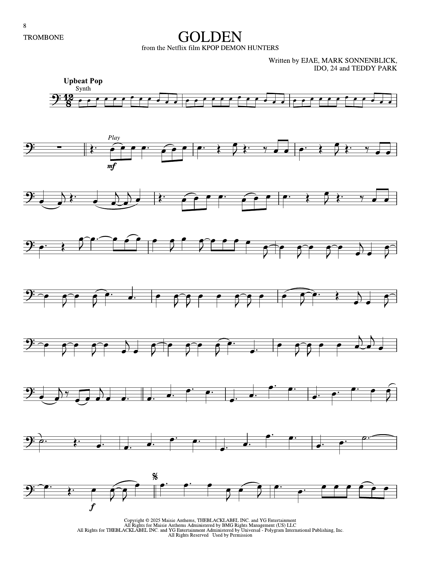 Golden (from KPop Demon Hunters)