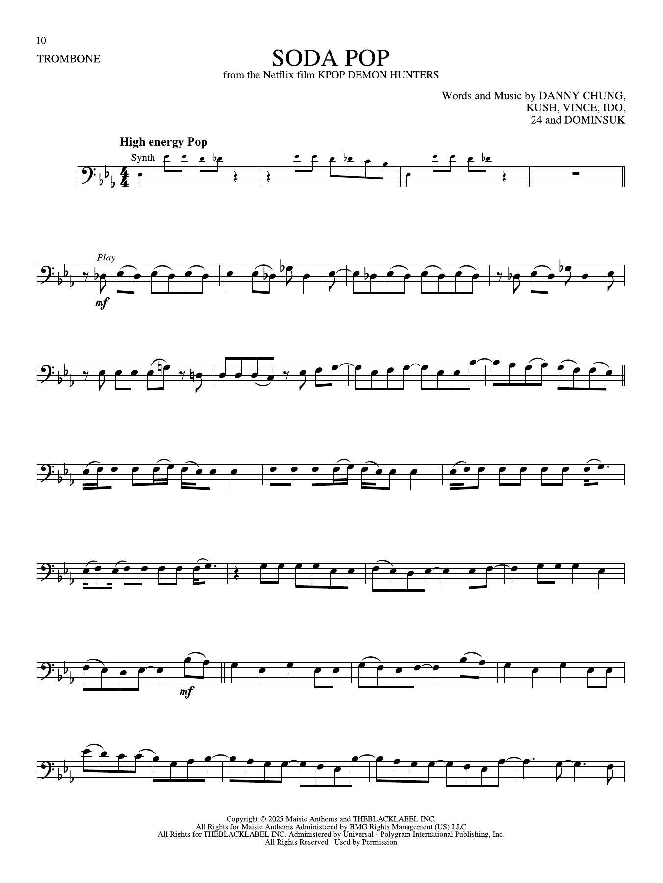 Soda Pop (from KPop Demon Hunters)