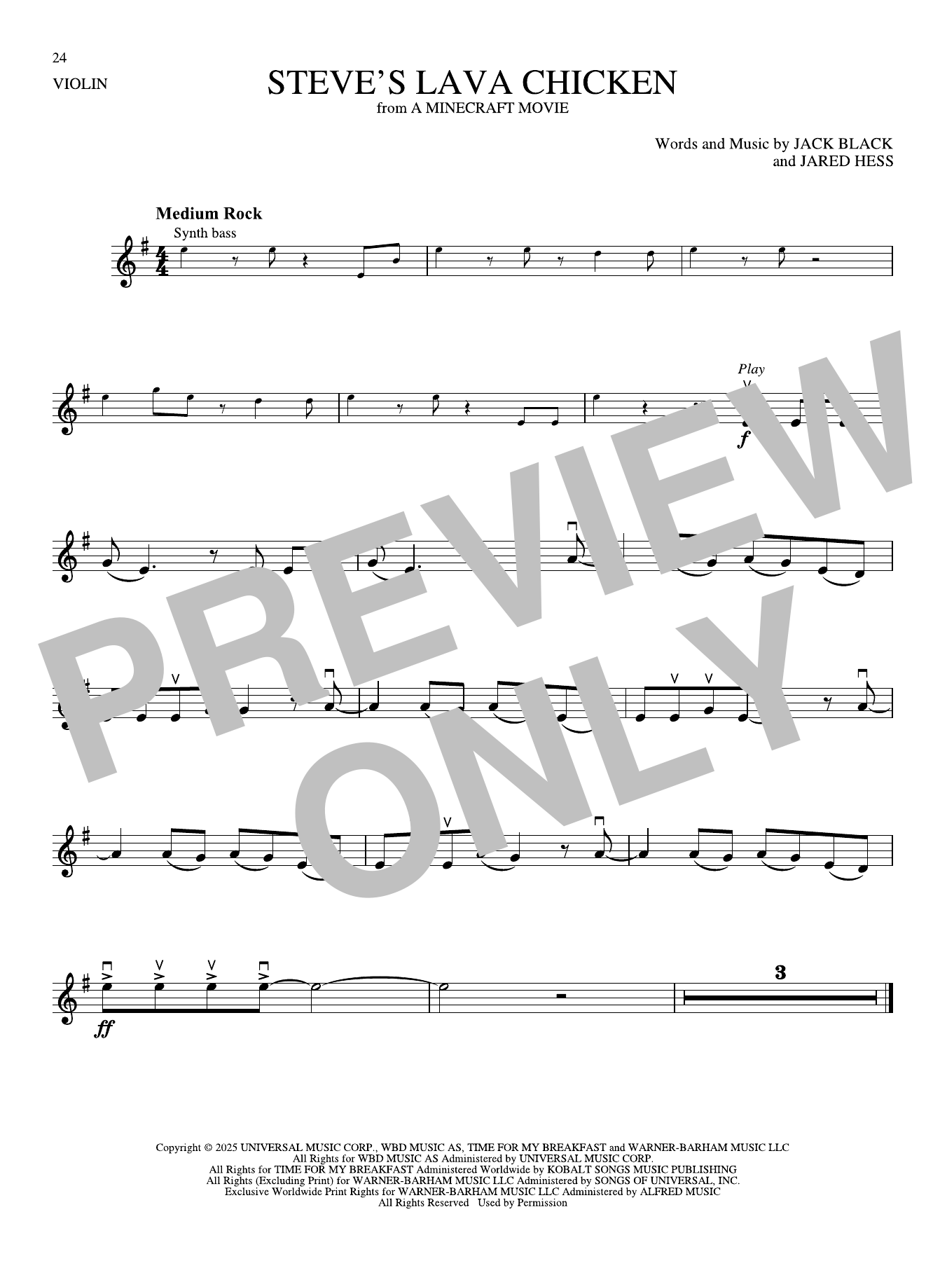 Steve's Lava Chicken (from A Minecraft Movie)